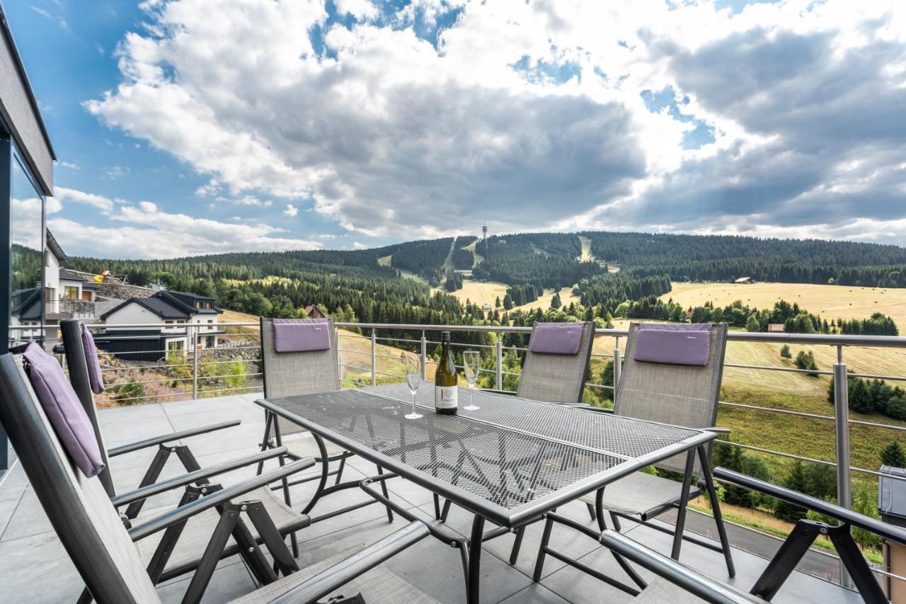 Wellness Villa Klinovec Views Loučná pod Klínovcem المظهر الخارجي الصورة