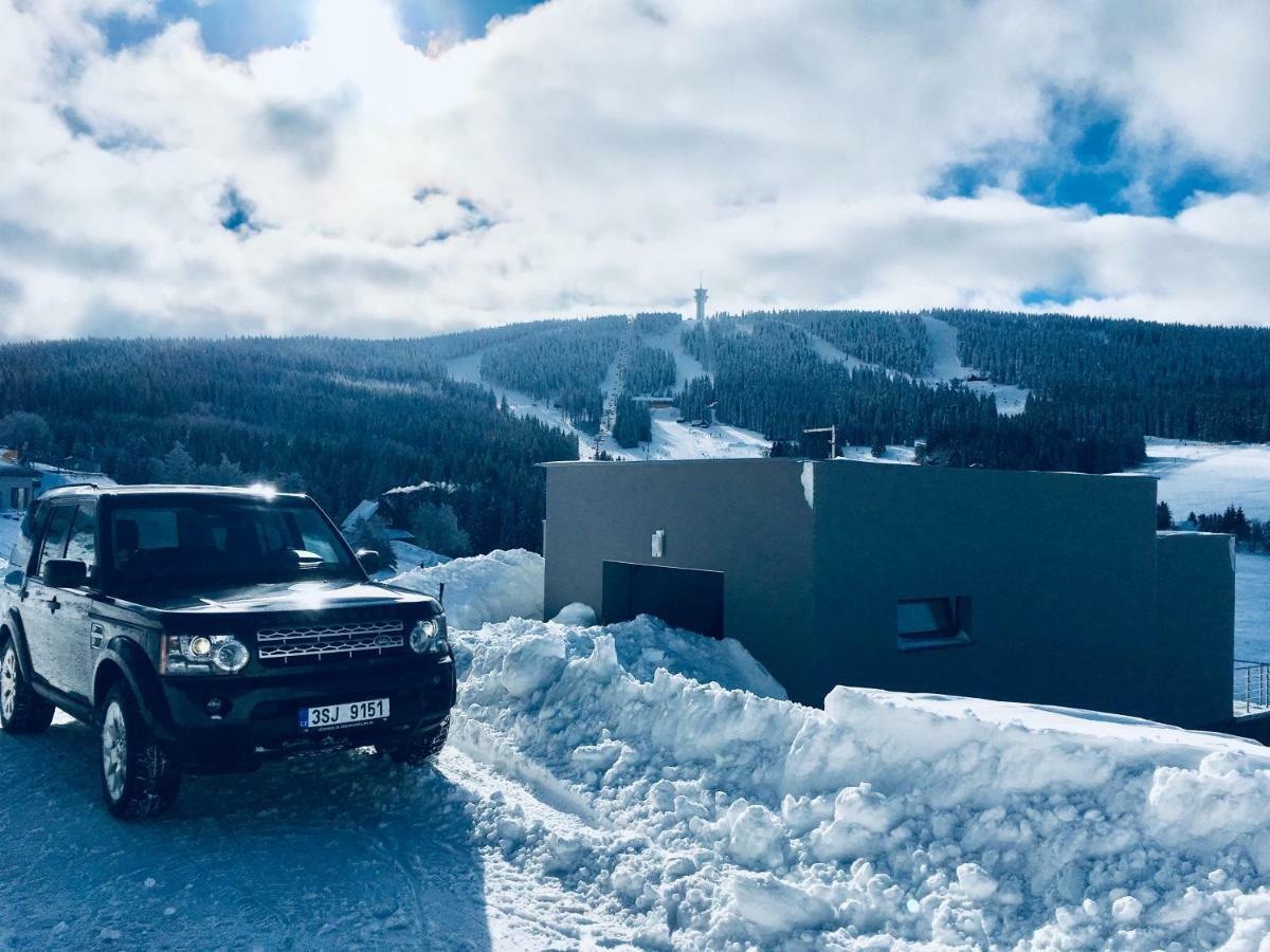Wellness Villa Klinovec Views Loučná pod Klínovcem المظهر الخارجي الصورة