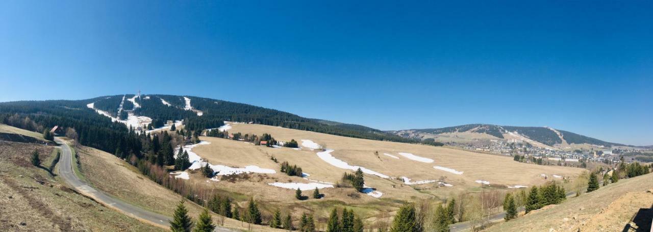 Wellness Villa Klinovec Views Loučná pod Klínovcem المظهر الخارجي الصورة